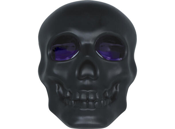 Hodeskalle med røykeffekt og lys 1 Hodeskalle m/USB-tilkobling - 15cm 