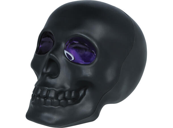 Hodeskalle med røykeffekt og lys 1 Hodeskalle m/USB-tilkobling - 15cm 