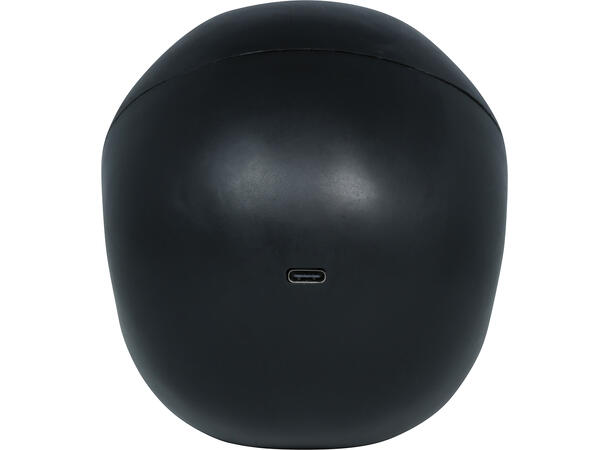 Hodeskalle med røykeffekt og lys 1 Hodeskalle m/USB-tilkobling - 15cm 