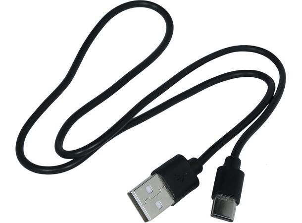 Hodeskalle med røykeffekt og lys 1 Hodeskalle m/USB-tilkobling - 15cm 