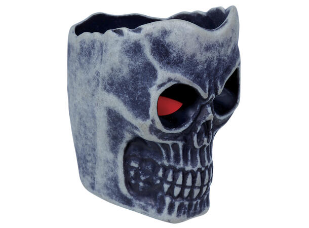 Hodeskaller med LED-lys Display med hodeskaller m/LED - 6cm 