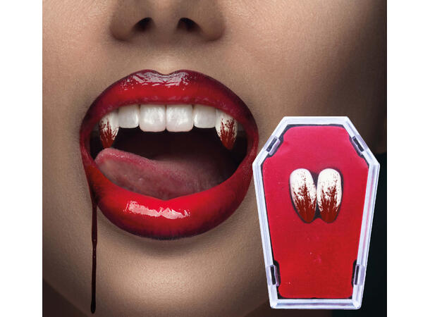 Hoggtenner blodige 1 par hoggtenner i termoplast 