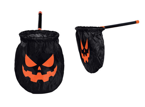 Hov til godteri - Sort gresskar 1 Hov i polyester/PVC - 50cm 