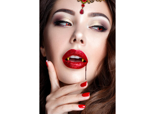 Huggtenner - Gull 1 par hoggtenner i termoplast 