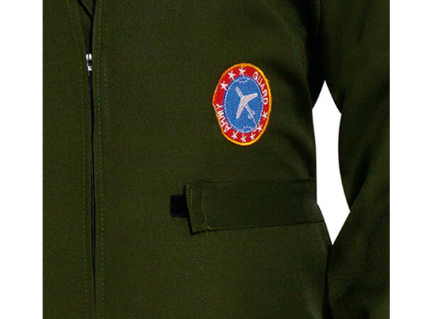 Jagerpilot - Onepiece - Grønn 1 Herrekostyme - str 54-56 (XL) 