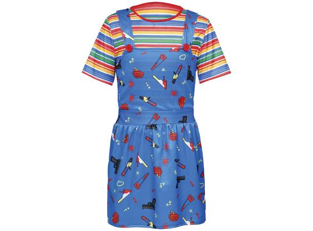 Killer doll - Jente 1 Kostyme til barn - 5-6 år (119 cm) 