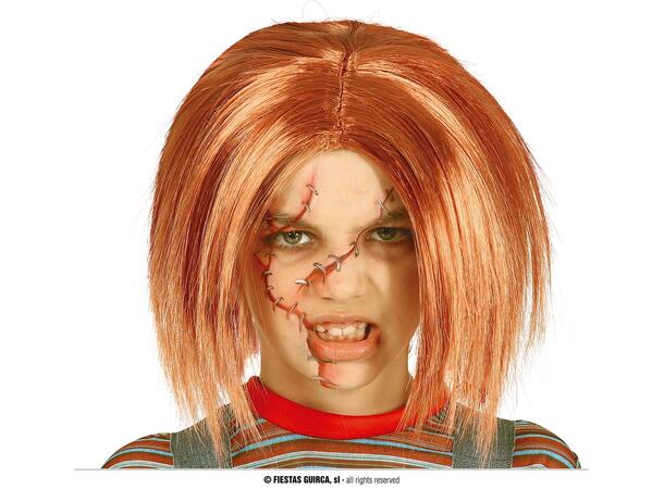 Killer doll - parykk til barn 1 Parykk i syntetisk hår 