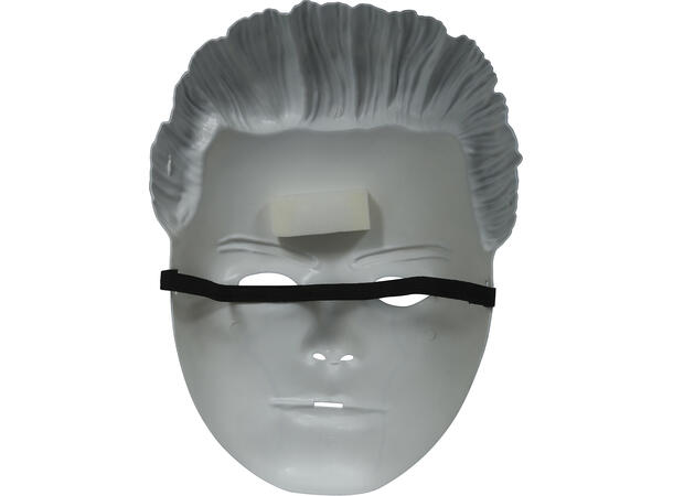 Killer mask - Hvit m/blod fra øynene 1 Maske i PVC 