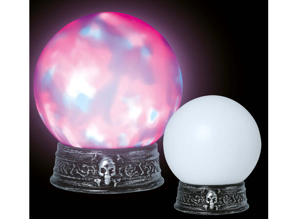 Krystallkule med lys 1 Dekorativ figur med lys - 20cm 