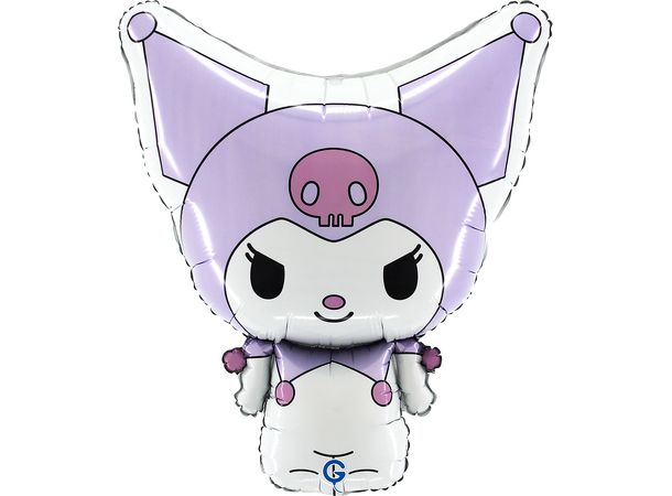 Kuromi - Kuromi Lilac 1 Folieballong med form - (49x56 cm) 