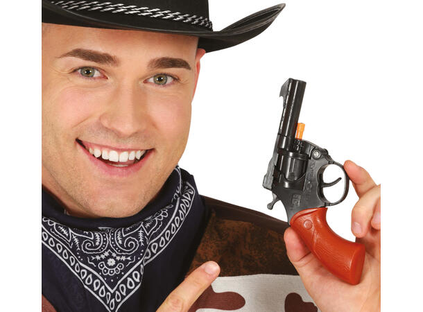 Lekepistol - Revolver 1 Lekepistol i plast - 18cm 
