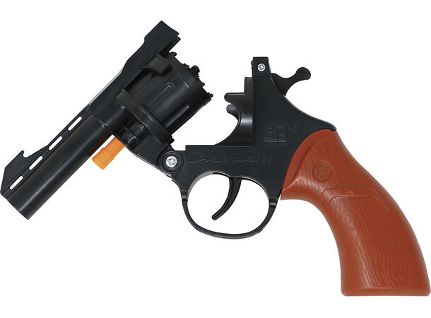 Lekepistol - Revolver 1 Lekepistol i plast - 18cm 