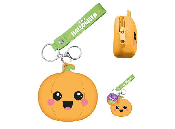 Lil Monsters - Lommebok - Gresskar 1 Pengepung - 9x9cm 