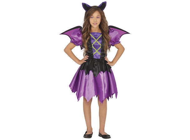 Lilla flaggermus 1 Kostyme til barn - 5-6 år (119 cm) 