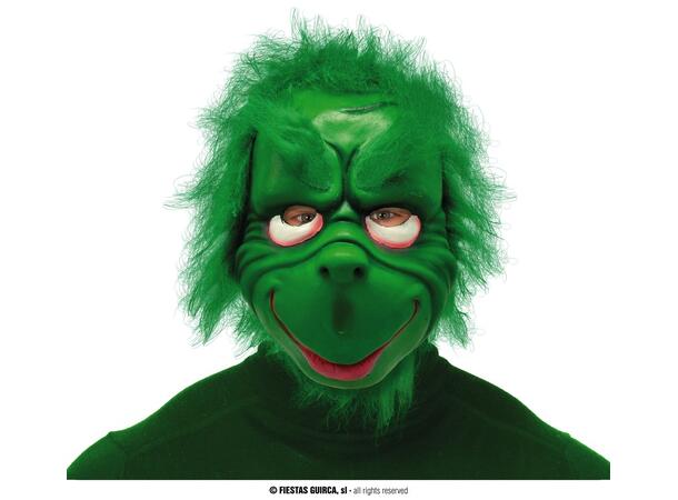 Maske - Grinch - Grønn 1 Maske i Lateks 