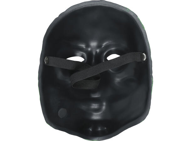 Maske - Gønn heks 1 Maske i skum 