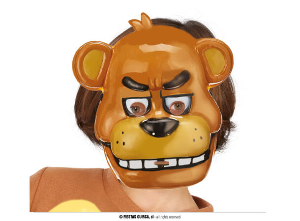 Maske til barn - Killer Bear 1 Maske i PVC 