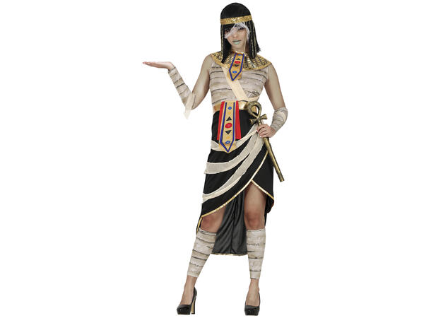 Mumie - Egyptisk dronning 1 Kostyme til dame - 42-44 (L) 