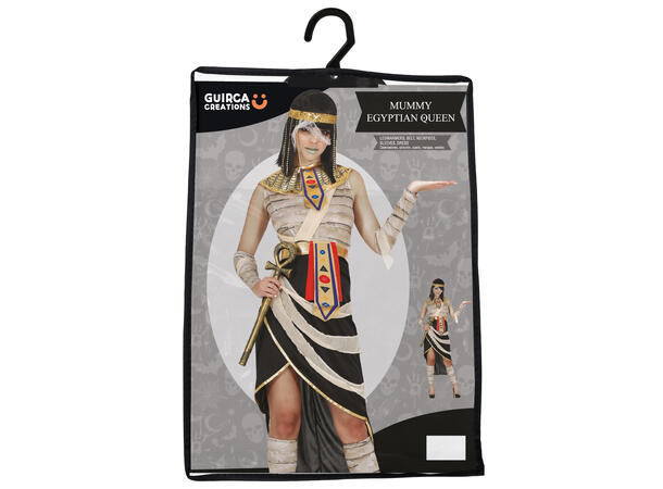Mumie - Egyptisk dronning 1 Kostyme til dame - 42-44 (L) 