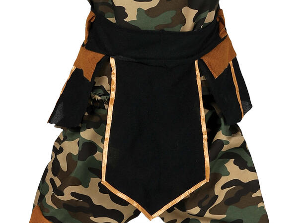 Ninja kostyme - Camo 1 Barnekostyme til gutt - Str 5-6 År 