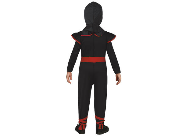 Ninjakostyme - Shinoby 1 Barnekostyme til gutt - Str 7-9 År 