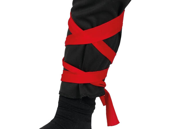 Ninjakostyme - Shinoby 1 Barnekostyme til gutt - Str 7-9 År 