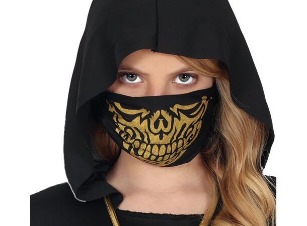 Ninjakriger - Jente 1 Kostyme til barn - 7-9 år (133 cm) 