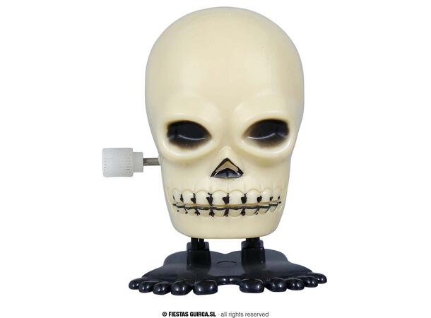 Opptrekkbare hodeskaller 1 display med 12 hodeskaller - 5cm 