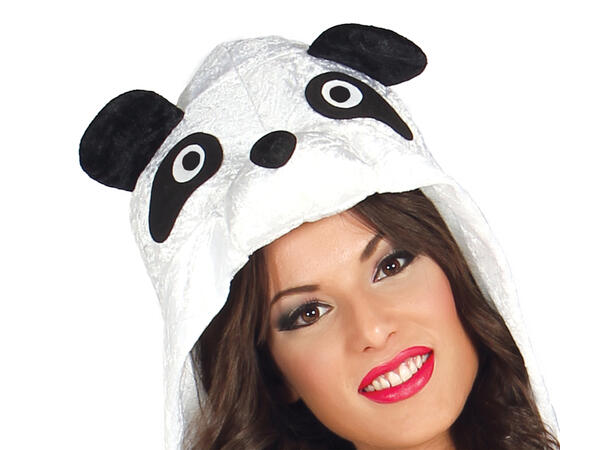 Pandakostyme - Sort/Hvit 1 Damekostyme - str 36-38 (S) 