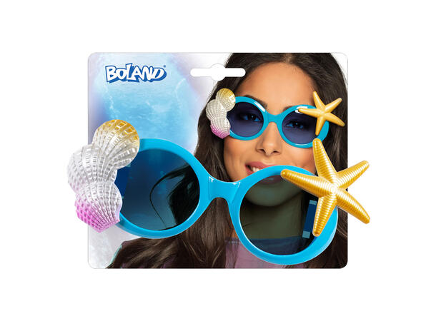 Partybriller - Sealife - Blå 1 Par briller i plast 