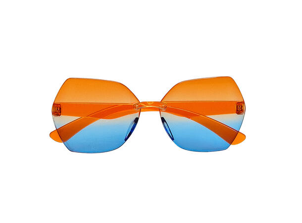 Partybriller - Woodstock 1 Par briller i plast 