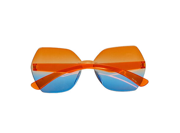 Partybriller - Woodstock 1 Par briller i plast 