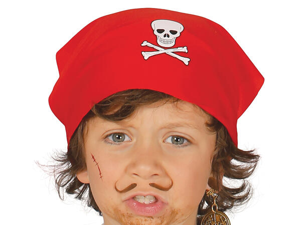 Piratkostyme - Stripete 1 Barnekostyme til gutt - Str 10-12 År 