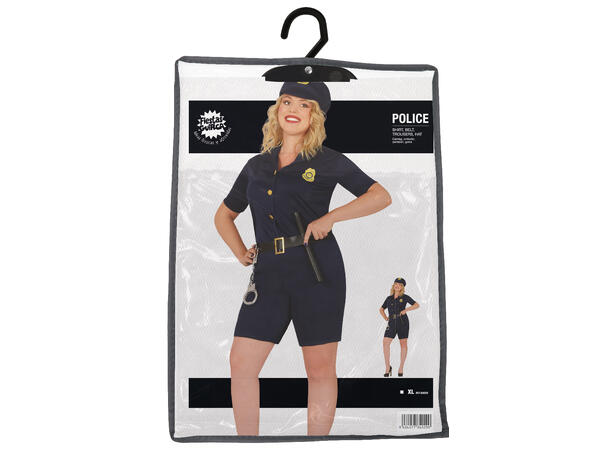 Politikvinne - Kort kostyme 1 Damekostyme - str 44-46 (XL) 