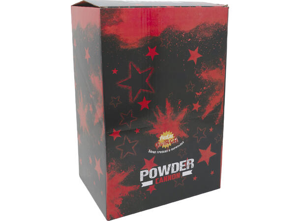 Powder canon (30gr) - Rød 1 Pulverkanon (maisstivelse) - 30cm 