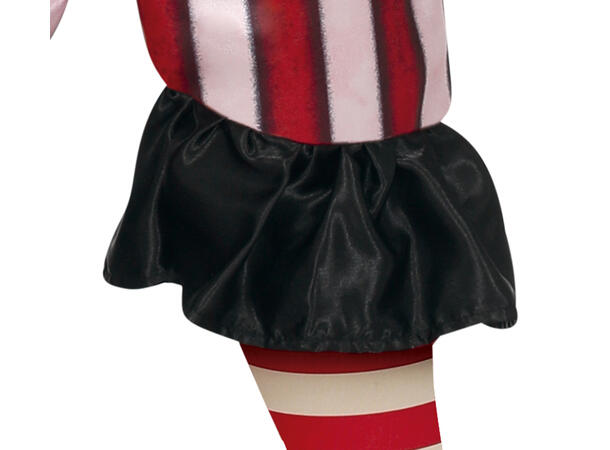 Sirkusklovn - gutt 1 Kostyme til barn - 5-6 år (119 cm) 