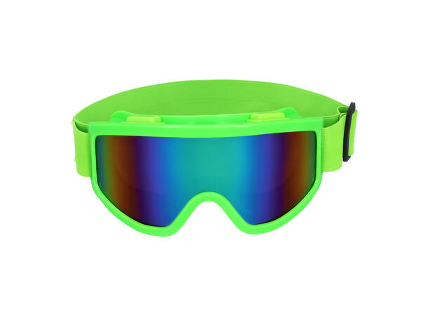 Skibriller - Neon Grønn - UV 1 Par skibriller i plast 