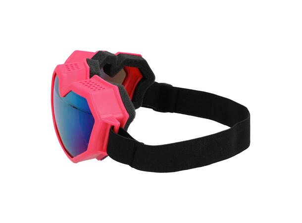Skibriller hjerteform - Neon Rosa - UV 1 Par briller i plast 
