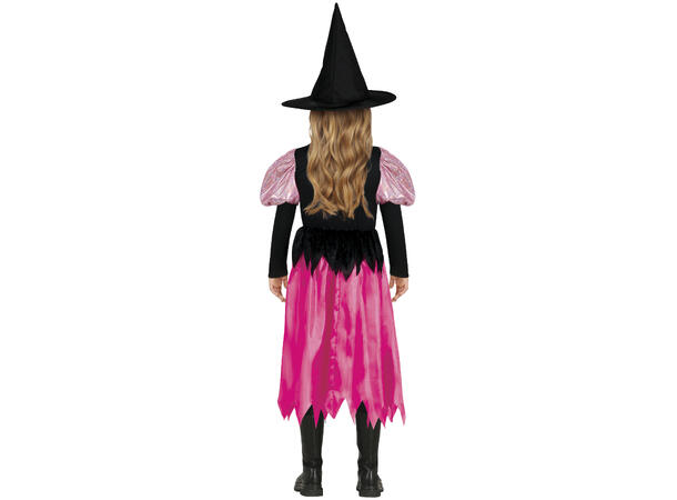 Skinnende heks - Jente 1 Kostyme til barn - 7-9 år (133 cm) 