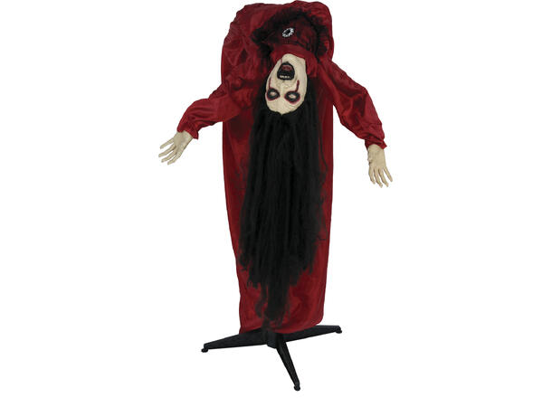 Skrekkfigur - Besatt kvinne 1 Figur m/lyd/lys/begegelse - 135cm 