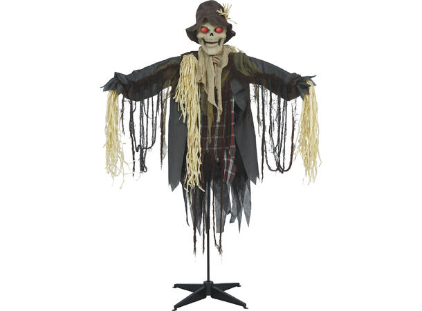 Skrekkfigur - Figleskremsel - skjelett 1 Figur m/lyd/lys/begegelse - 175cm 