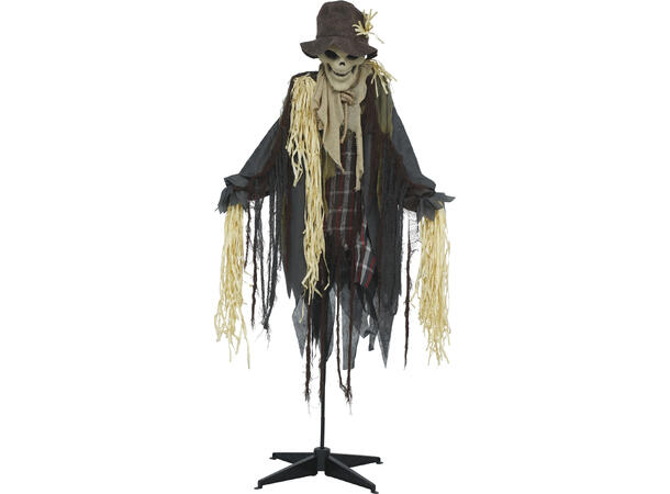 Skrekkfigur - Figleskremsel - skjelett 1 Figur m/lyd/lys/begegelse - 175cm 