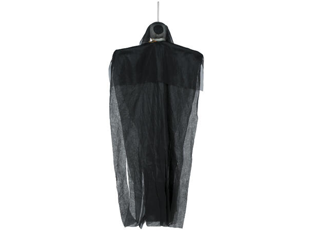 Skrekkfigur - Hengende skjelett m/hår 1 Figur m/lyd/lys/begegelse - 105cm 