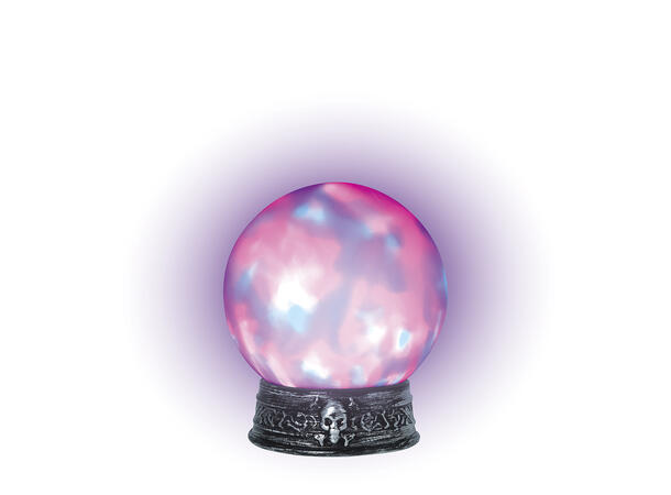 Skrystallkule med lys 1 Dekorativ figur med lys - 20cm 