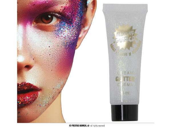 Sminkekrem glitter - Iris 1 Tube sminkekrem - 20ml 