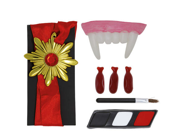 Sminkesett - Vampyr 1 Sminkesett med instruksjon 