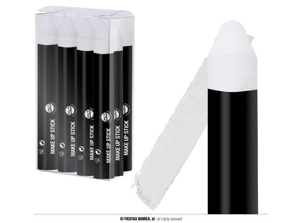 Sminkestift - Hvit 1 Sminkestift - 15g 