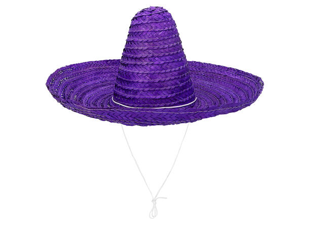 Sombrero - Strå - 5 Farger assortert 1 Hatt - Onesize - 49cm 