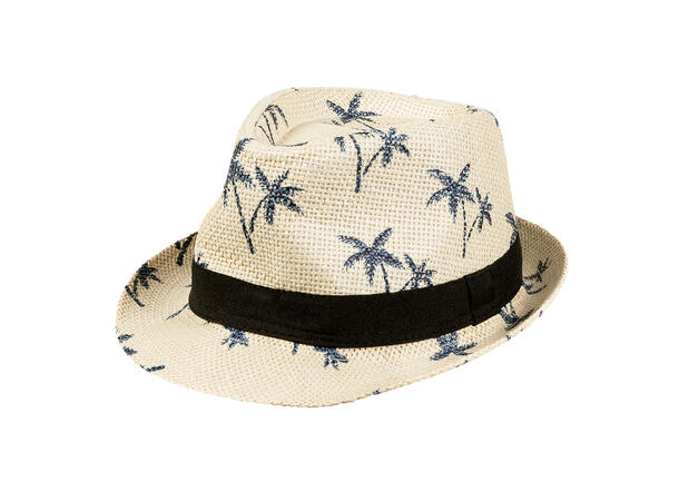 Sommerhatt med palmer 1 Hatt - Onesize 