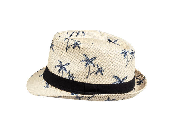 Sommerhatt med palmer 1 Hatt - Onesize 